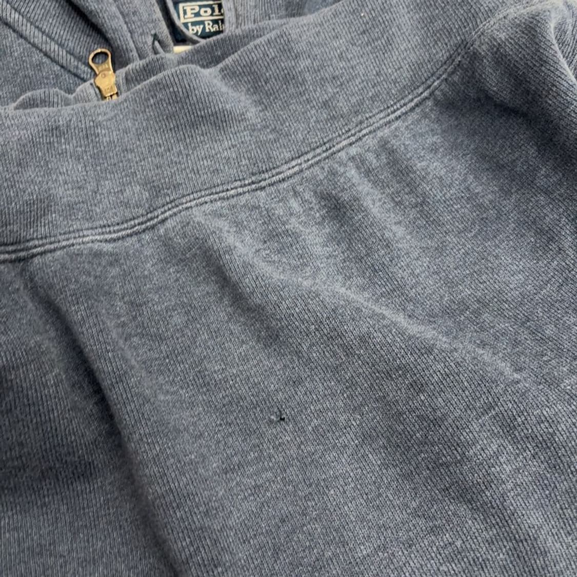 폴로 랄프로렌 빈티지 빅사이즈 투웨이 니트 후드집업 XXL P00075 상품이미지6