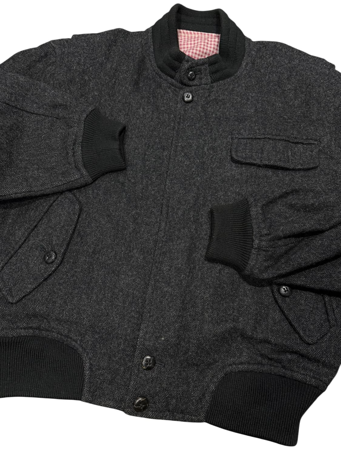 Jun men 준 멘 울 블루종 자켓 상품이미지2