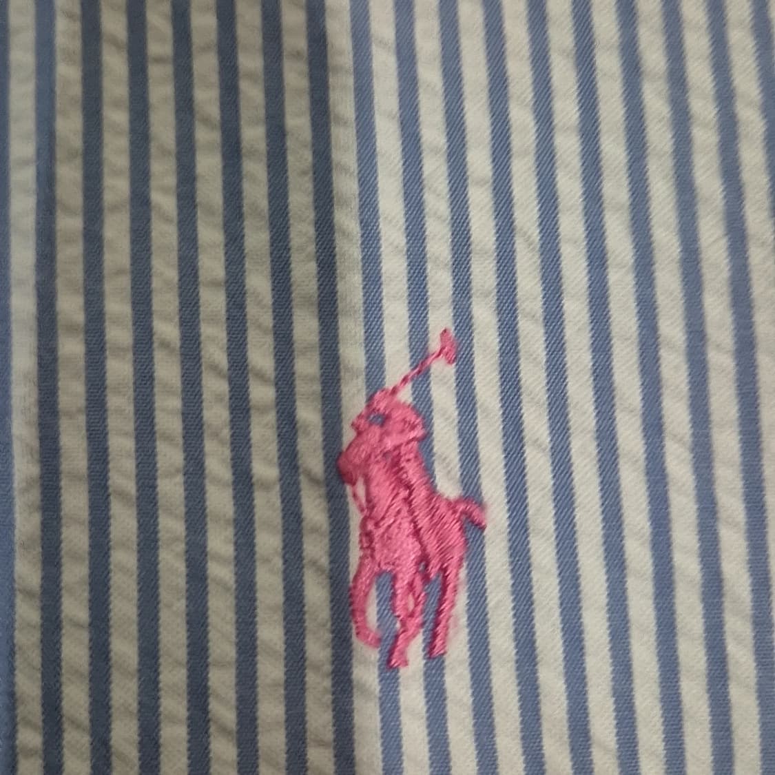 폴로 랄프로렌 시어서커 반팔 셔츠 상품이미지3