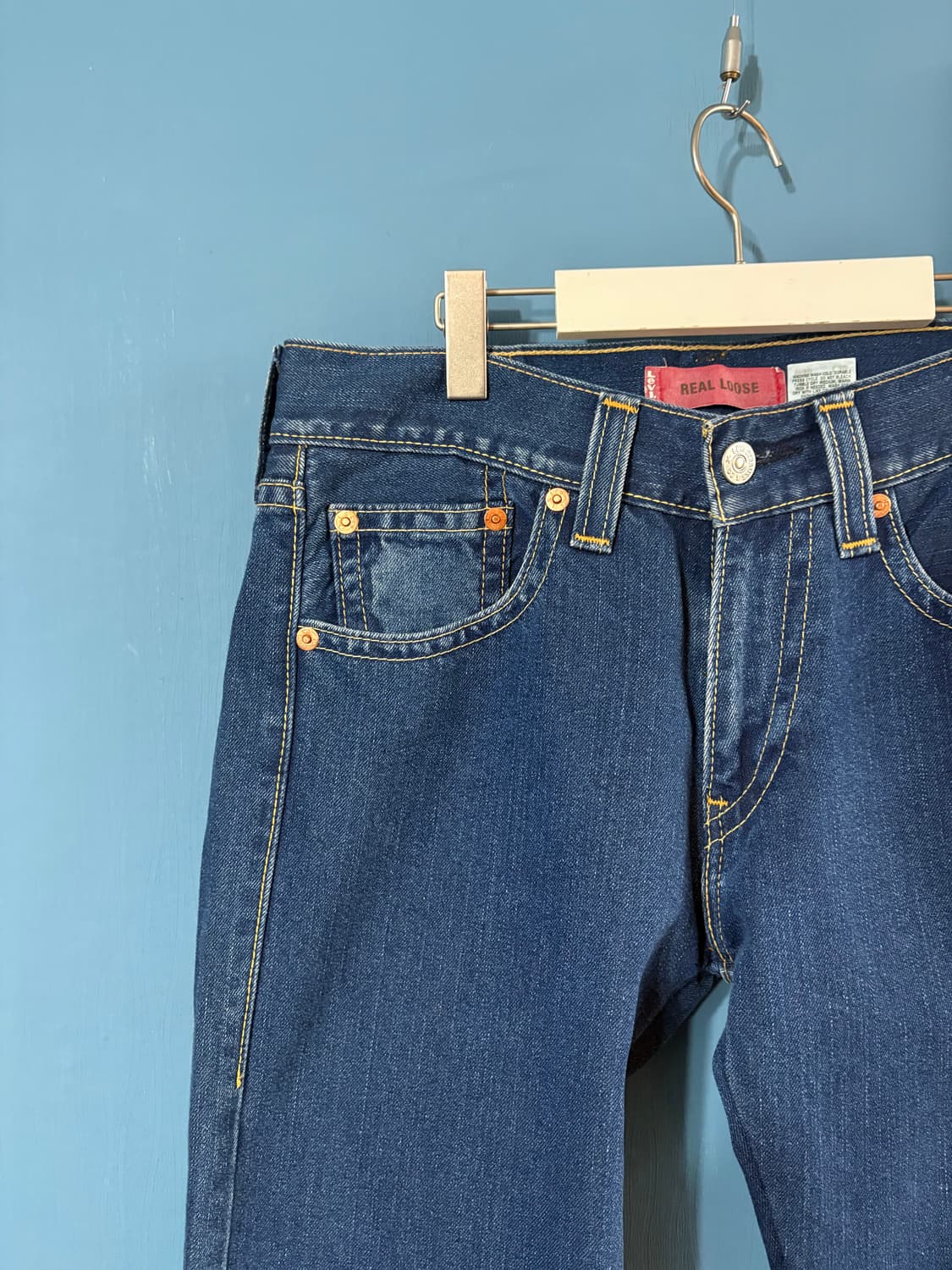 00‘s Levis Type 1 Real Loose denim pant 상품이미지2