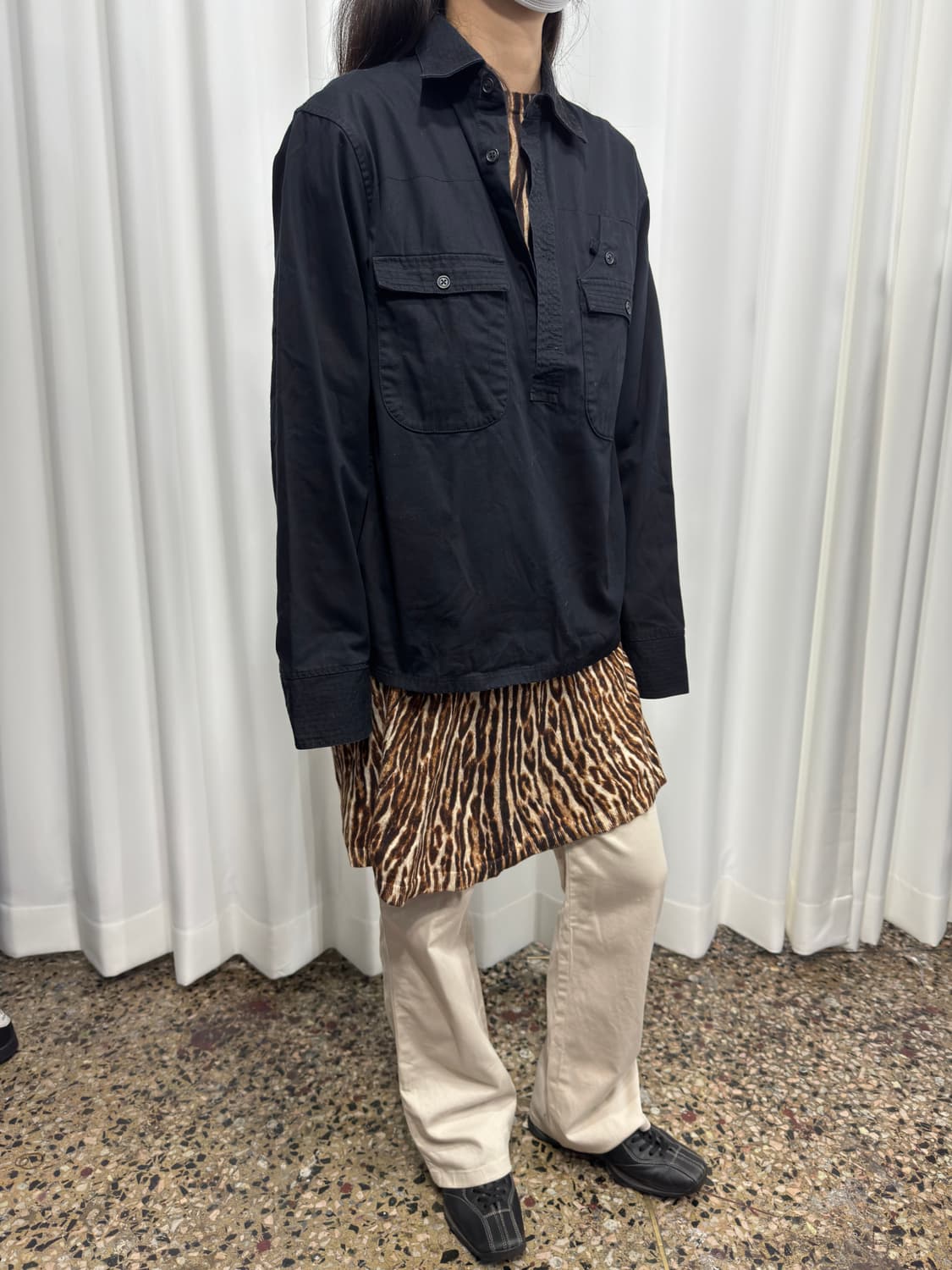 michael kors leopard knit dress 상품이미지9