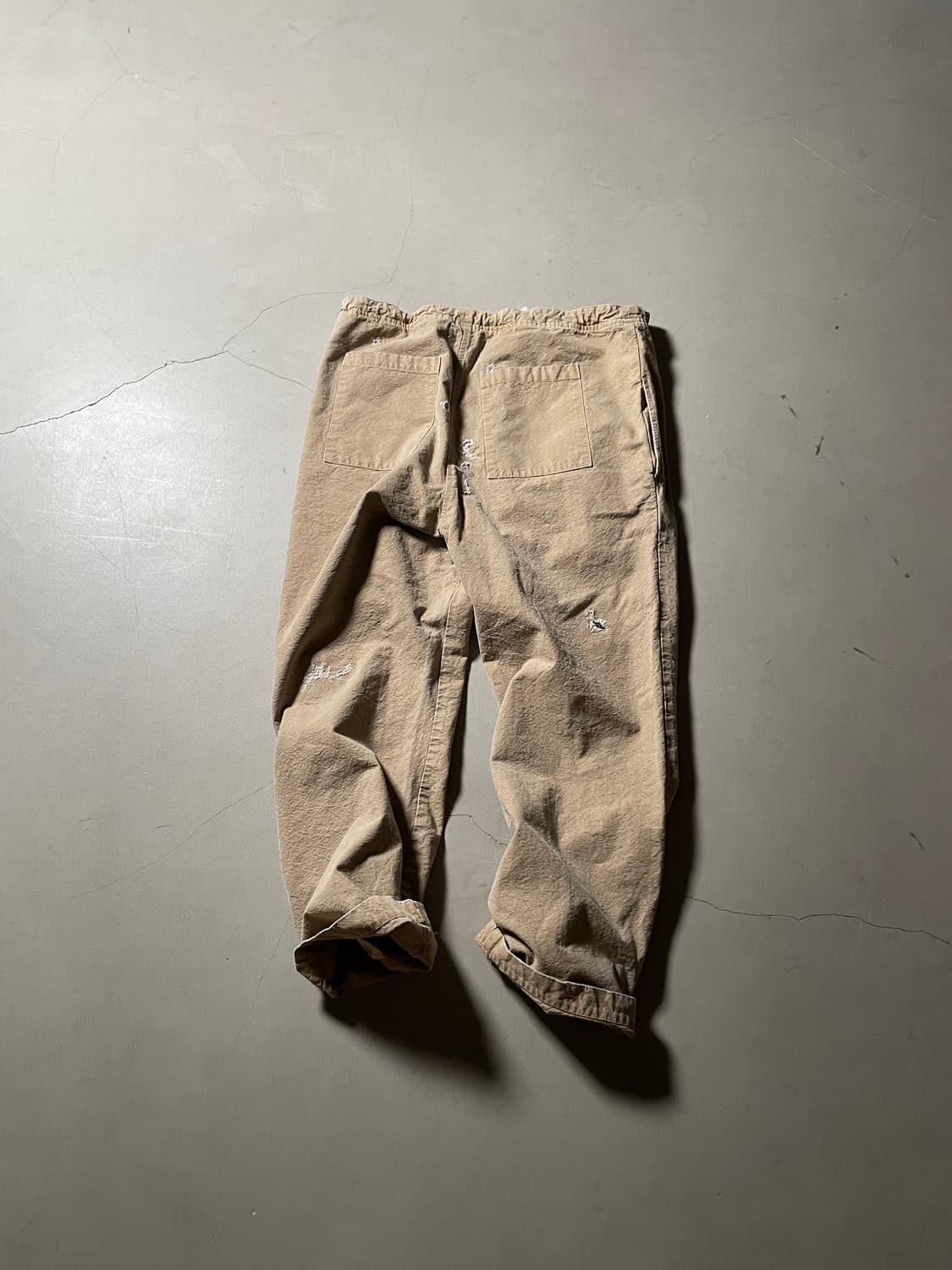 H•d **다이닝 크랙무드 데미지 패치워크 팬츠** 상품이미지6