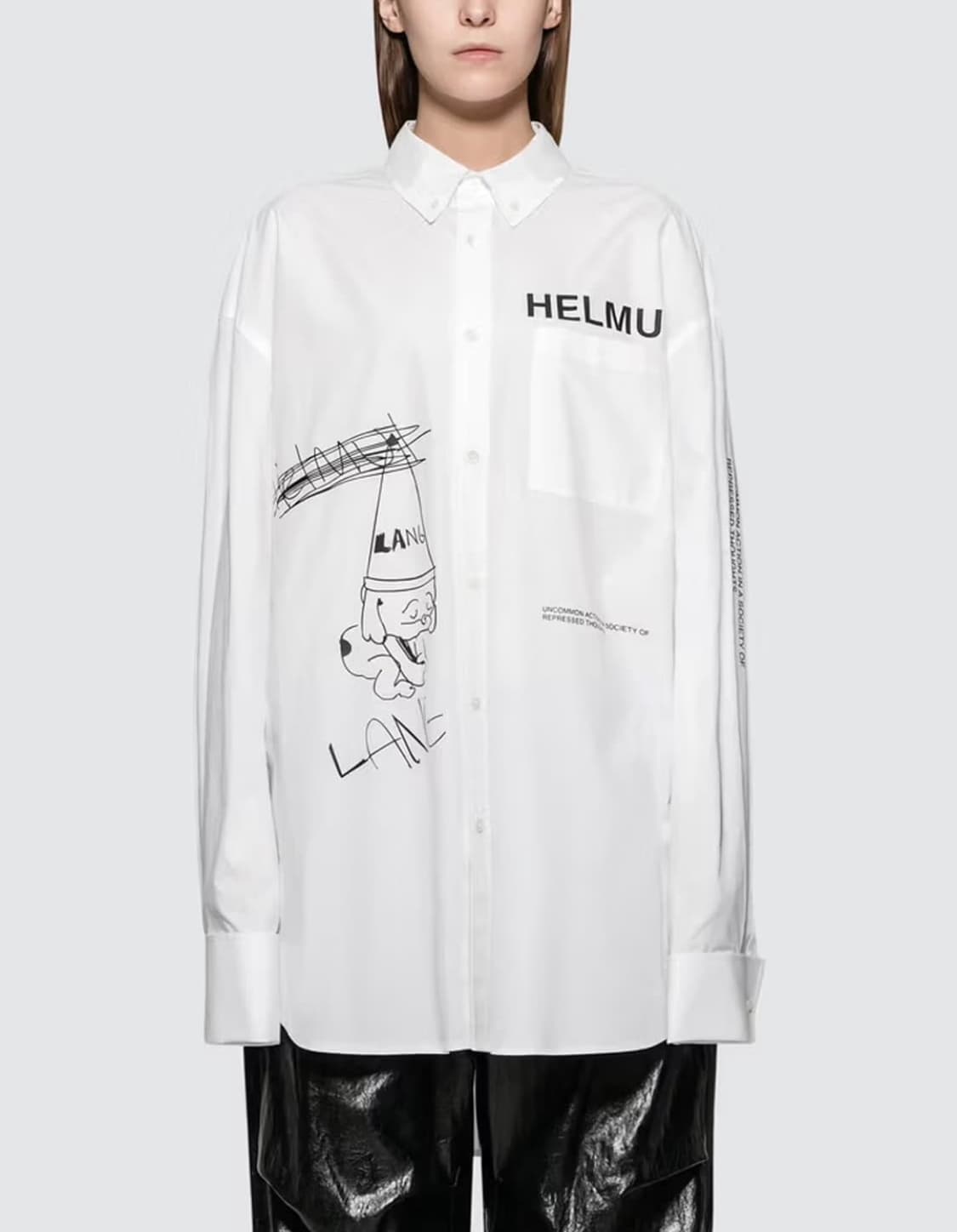 헬무트랭(HELMUT LANG) INDEX 오버핏 셔츠 상품이미지1