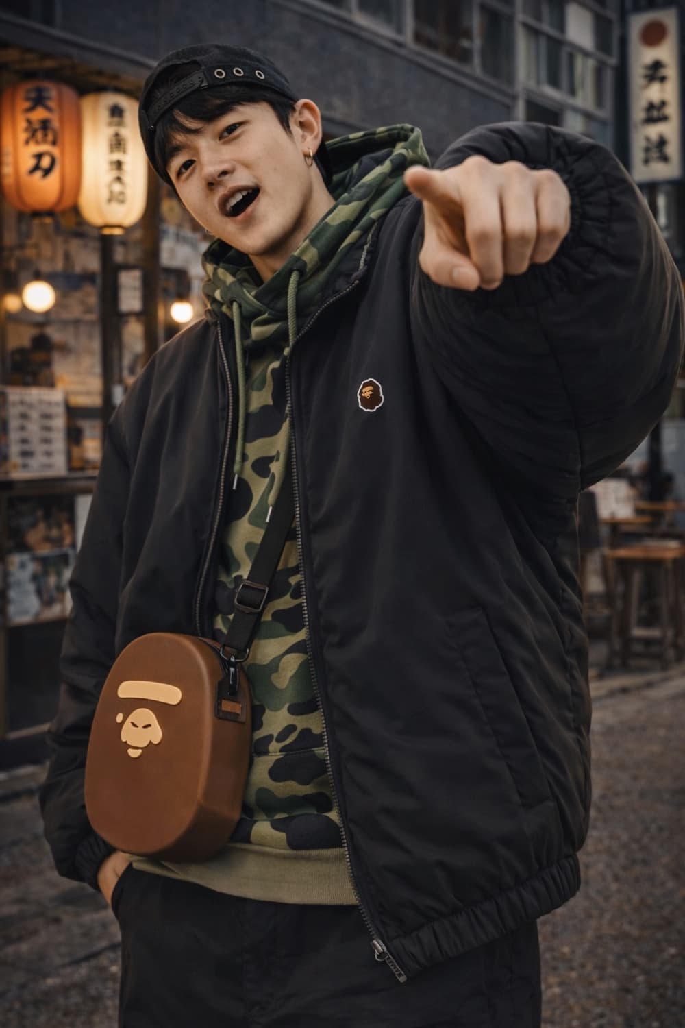 BAPE 베이프 1ST CAMO 리버서블 다운 패딩 자켓 상품이미지2