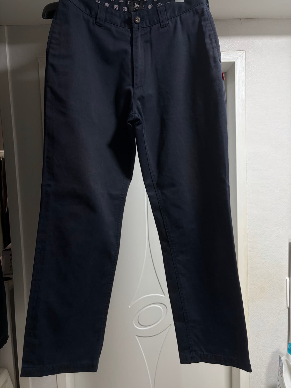 스투시 월드와이드 네이비 치노 팬츠 상품이미지1