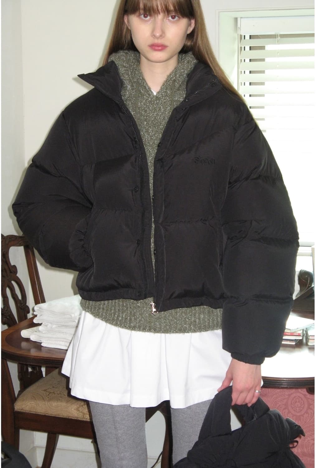 시눈 블랙패딩 상품이미지5