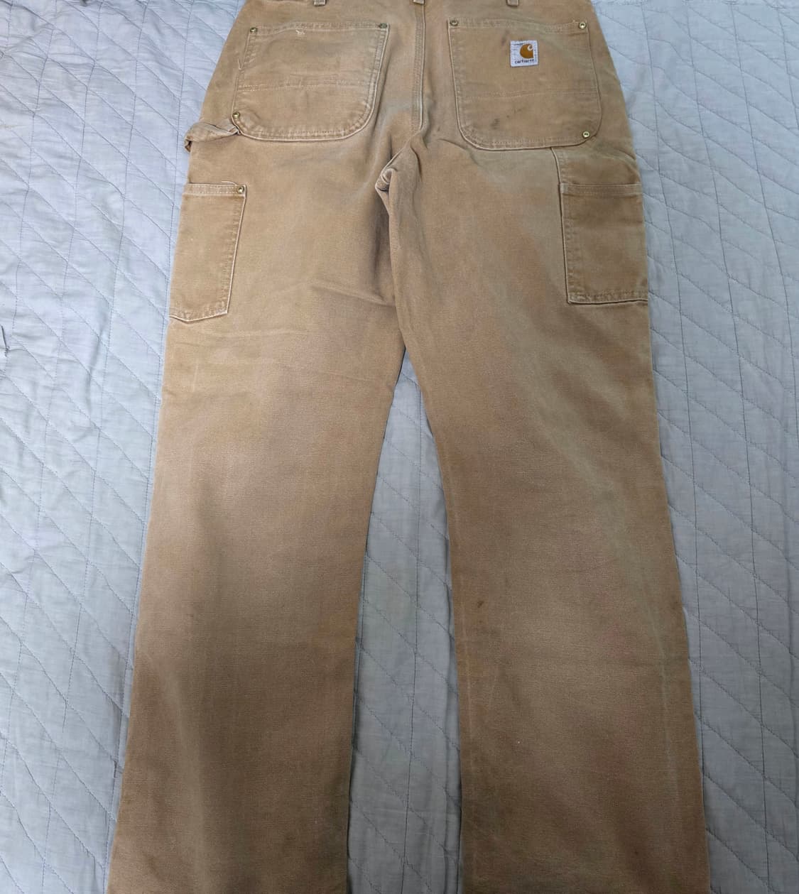 [33X32] 빈티지 칼하트 더블니 B01 BRN 워크팬츠 T-3 상품이미지5