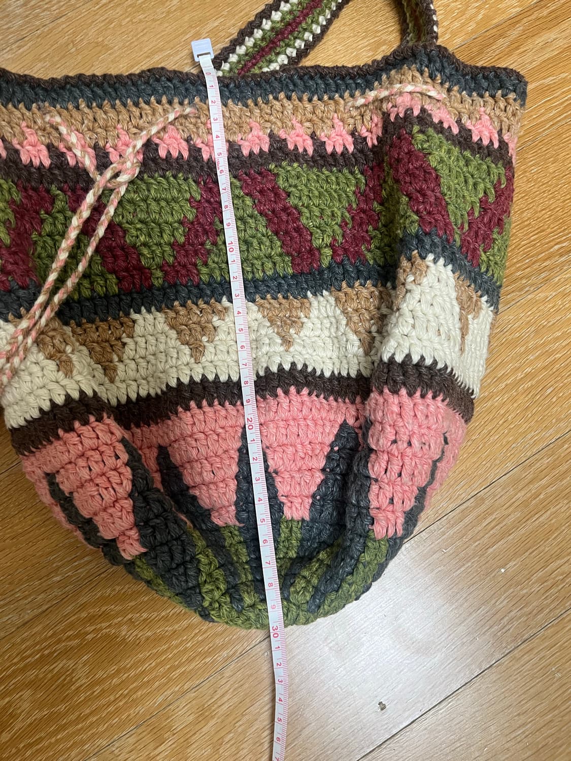 울100 핸드메이드 모칠라백 크로스백 복조리 가방 상품이미지8