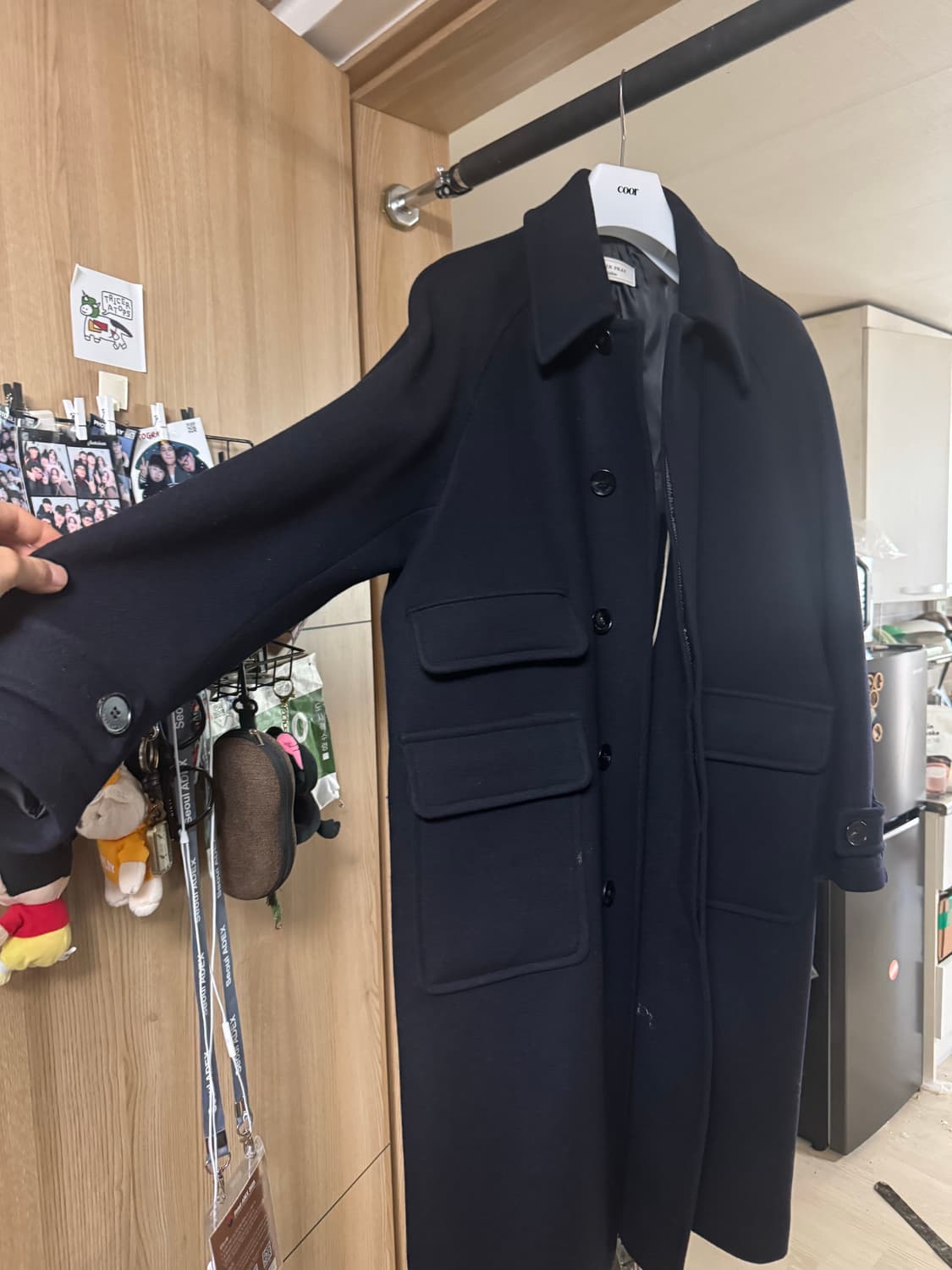 AFTER PRAY 투어리스트 발마칸 코트 새상품 상품이미지2