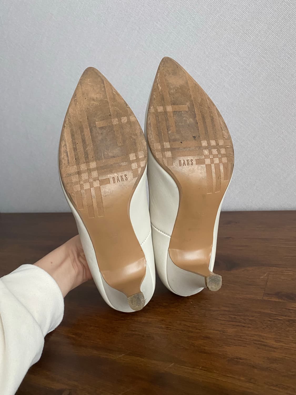 DAKS 닥스 아이보리 구두(230) 상품이미지7