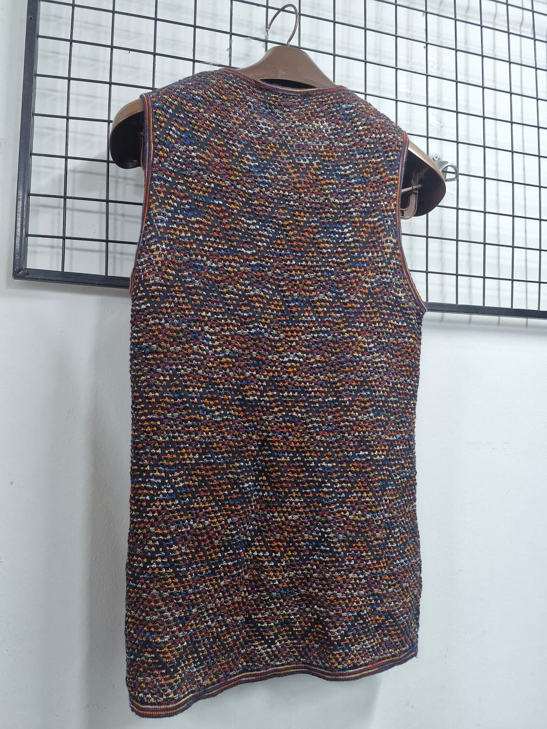 90-95M 미쏘니 스포츠 빈티지 니트 베스트. 상품이미지6