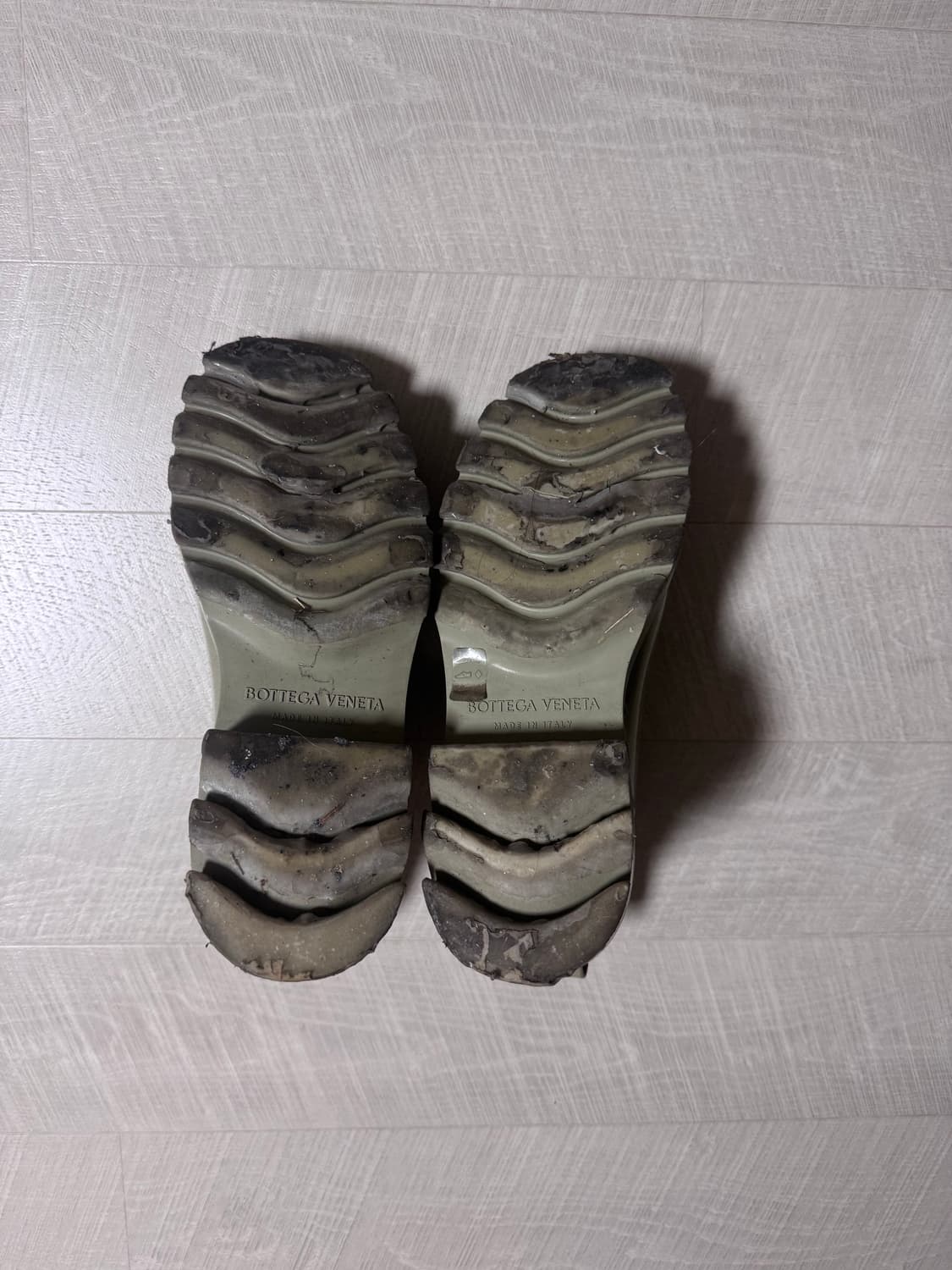 보테가베네타 러버 부츠 카키 42 상품이미지3