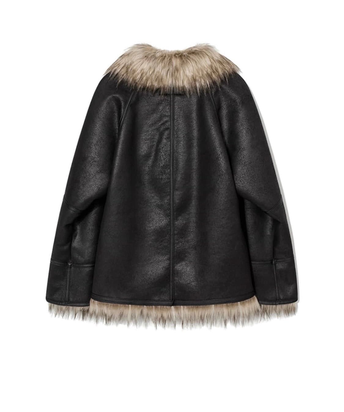 오픈 와이와이 리버시블 퍼 자켓 상품이미지2