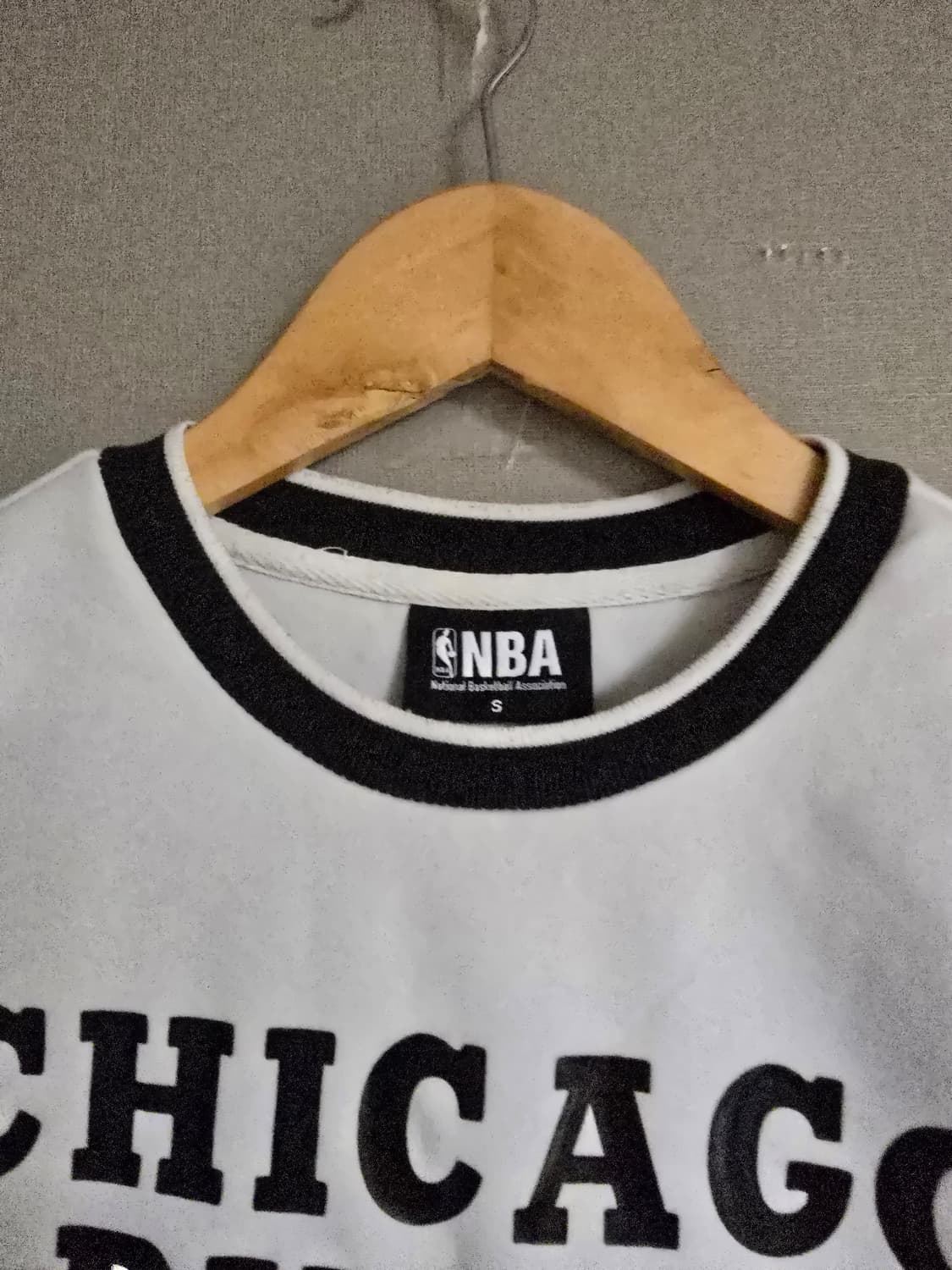 NBA시카고불스 세미크롭맨투맨( 깨끗) 상품이미지4