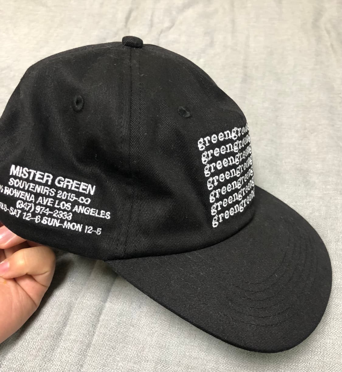 미스터그린 모자 상품이미지3