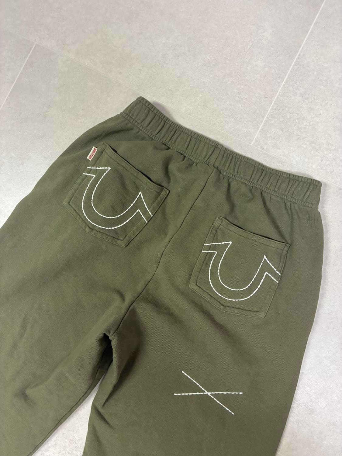 트루릴리젼 한정 스티치 조거팬츠 M 상품이미지3