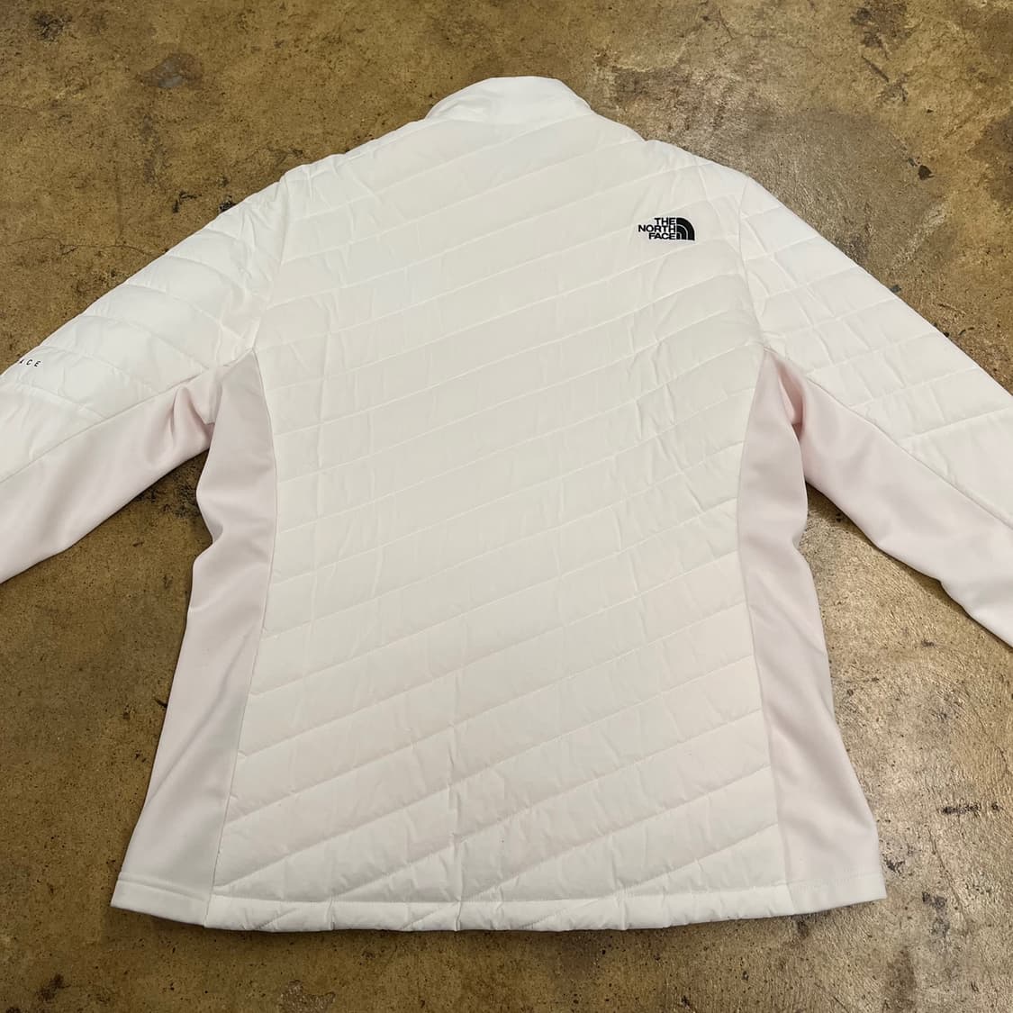 [정품/XL] 노스페이스 화이트 퀼팅 자켓 b17 상품이미지4