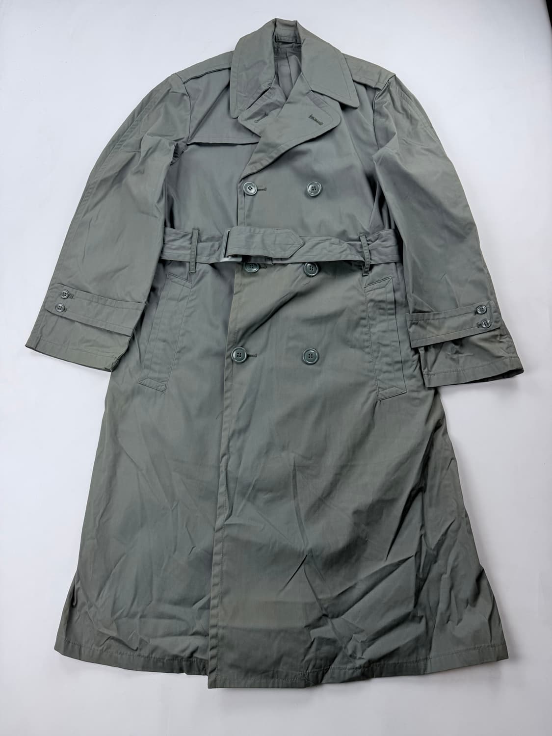 1971 US Army 미군 레인 트렌치 코트 상품이미지1