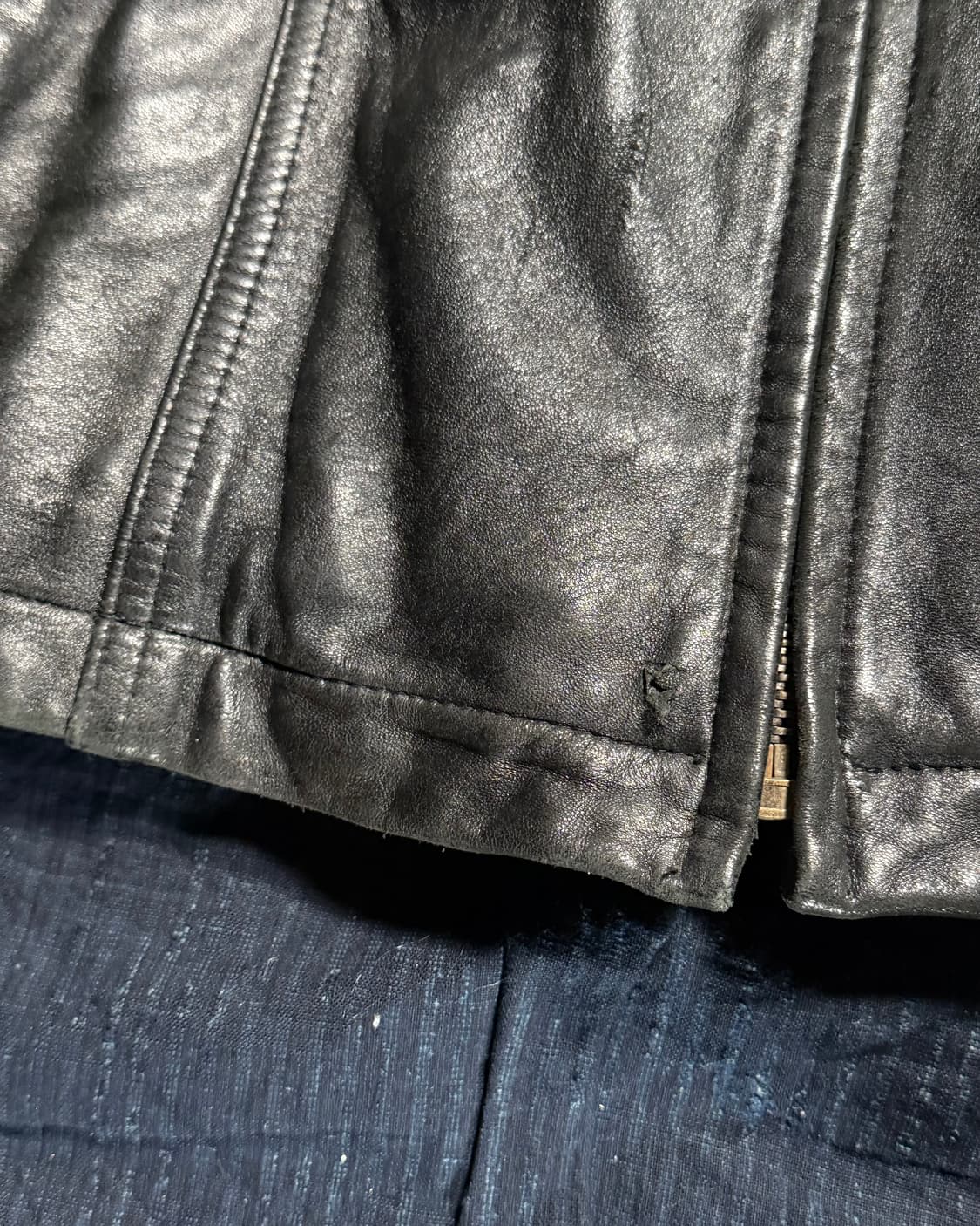 90-00‘s 아카펠라 램스킨 카코트 L 상품이미지5