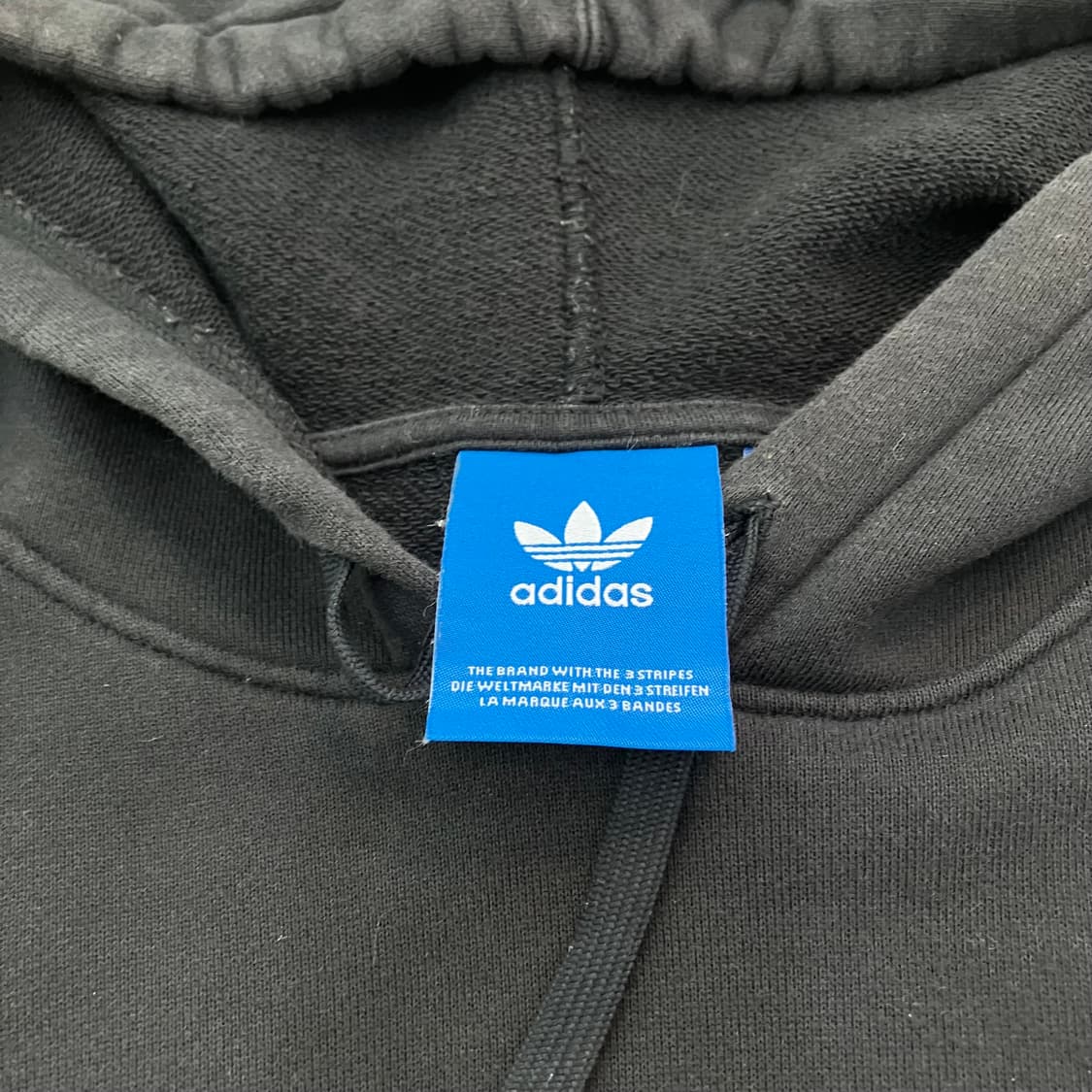 빈티지 아디다스 도넛 백 프린팅 후드 747 y2k 스트릿 갸루 펑키 상품이미지4