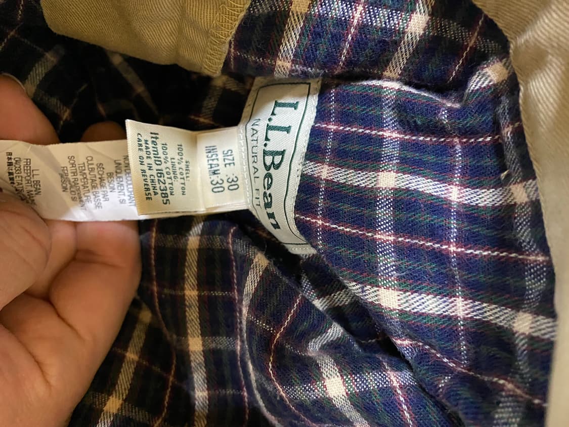 90년대 엘엘빈 치노팬츠 상품이미지3