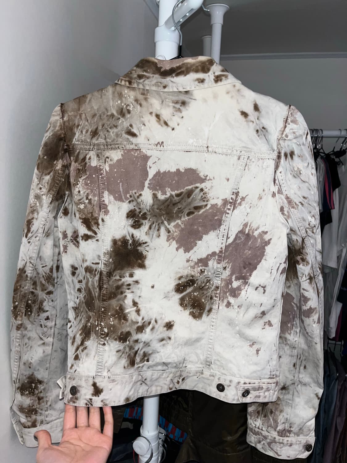 디젤 타이다이 크롭 자켓 상품이미지2