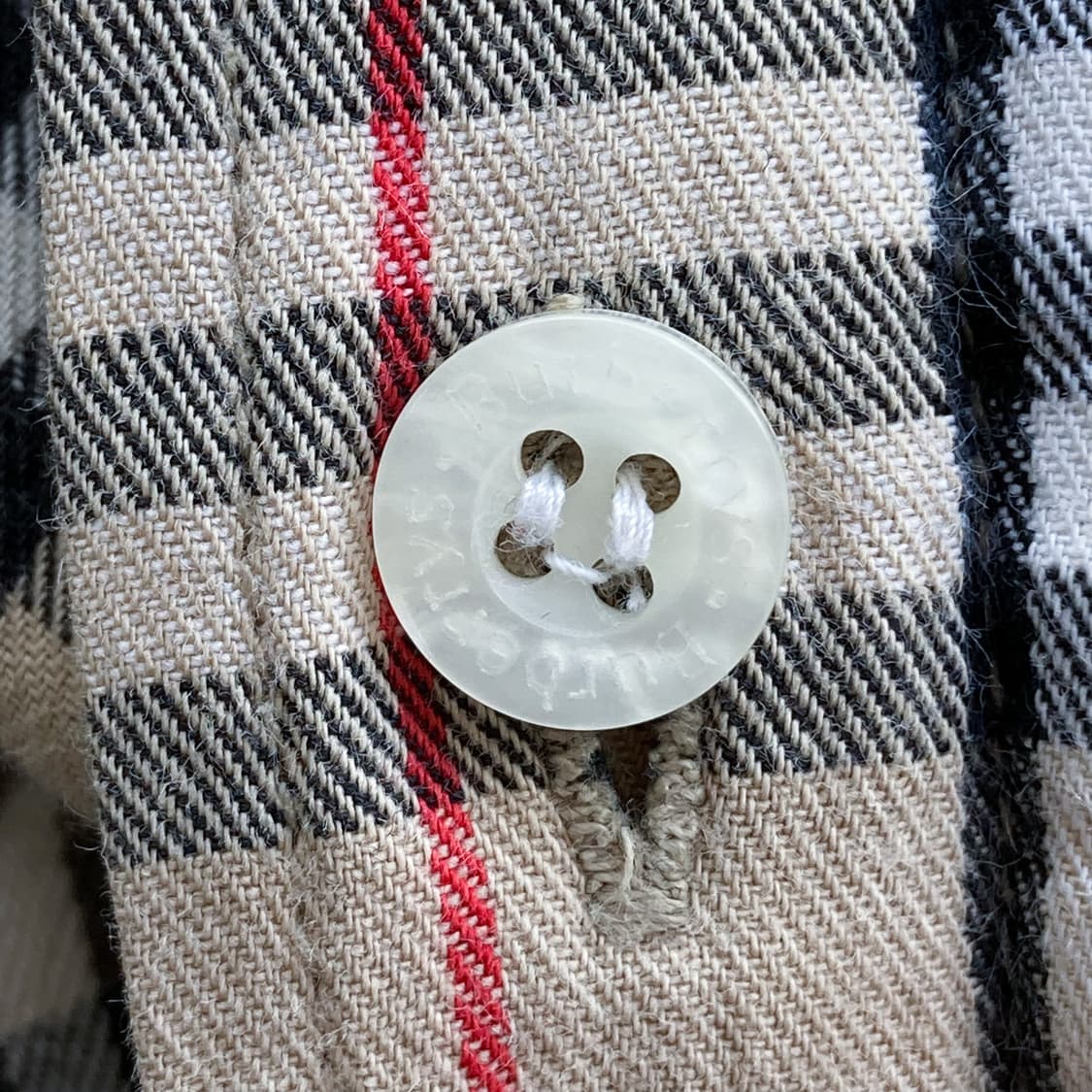 버버리 90s 베이지 노바 체크 셔츠 상품이미지7