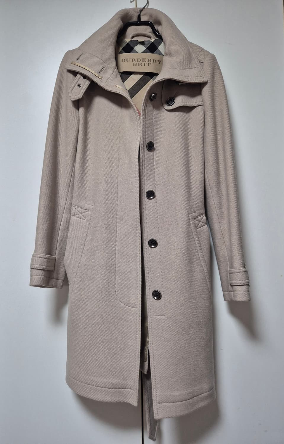 버버리 브릿 울 캐시미어 코트 하이넥 트렌치 상품이미지3