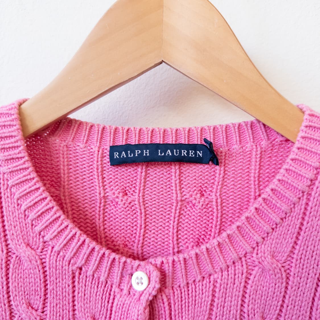 폴로 코튼 가디건 상품이미지5