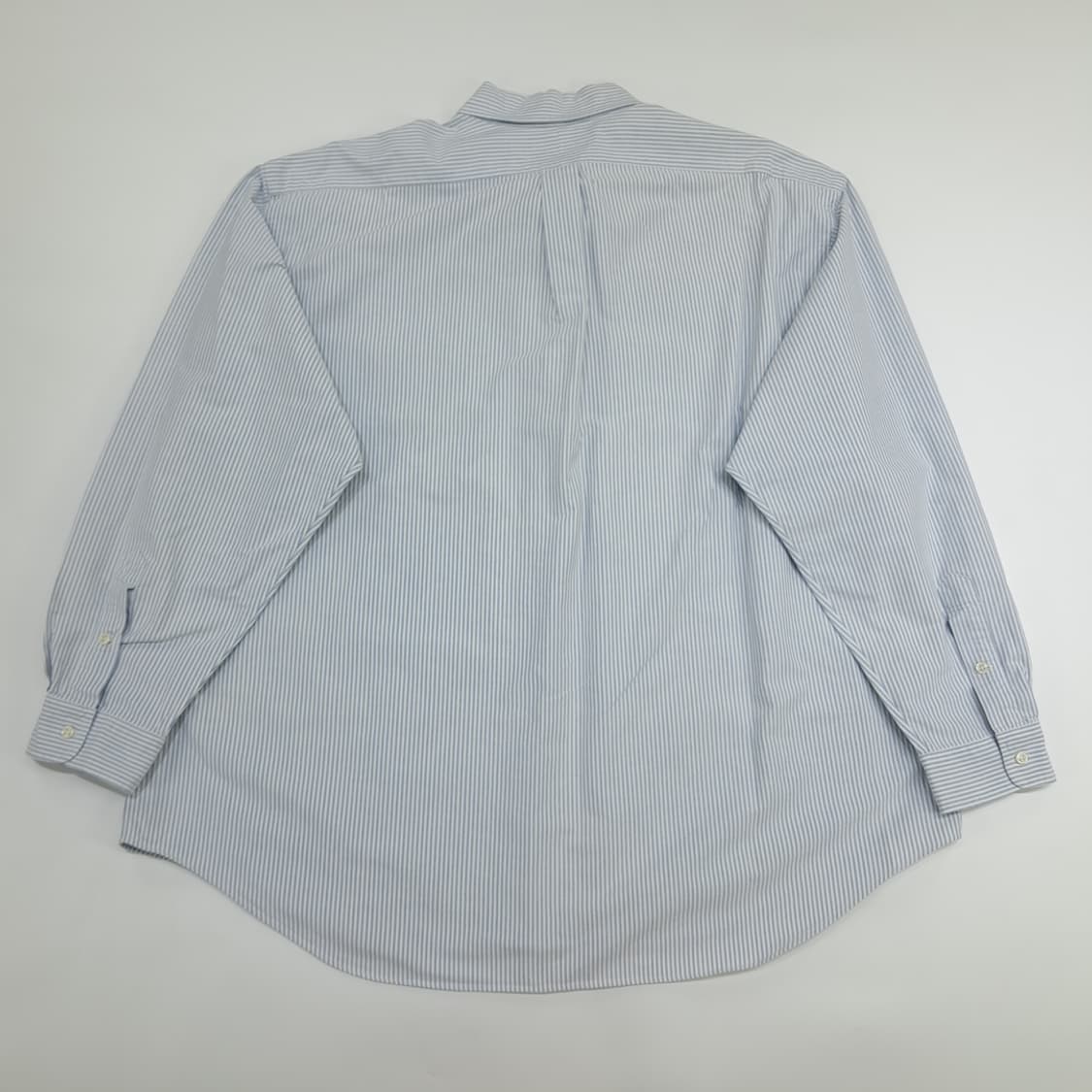 Co742 2XL 폴로 랄프로렌 빅셔츠 클래식블루 스트라이프 긴팔 셔츠 상품이미지7