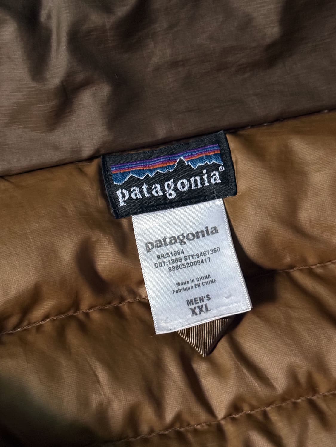 파타고니아 구스다운 스웨터 경량 푸퍼 자켓 (110) 상품이미지3