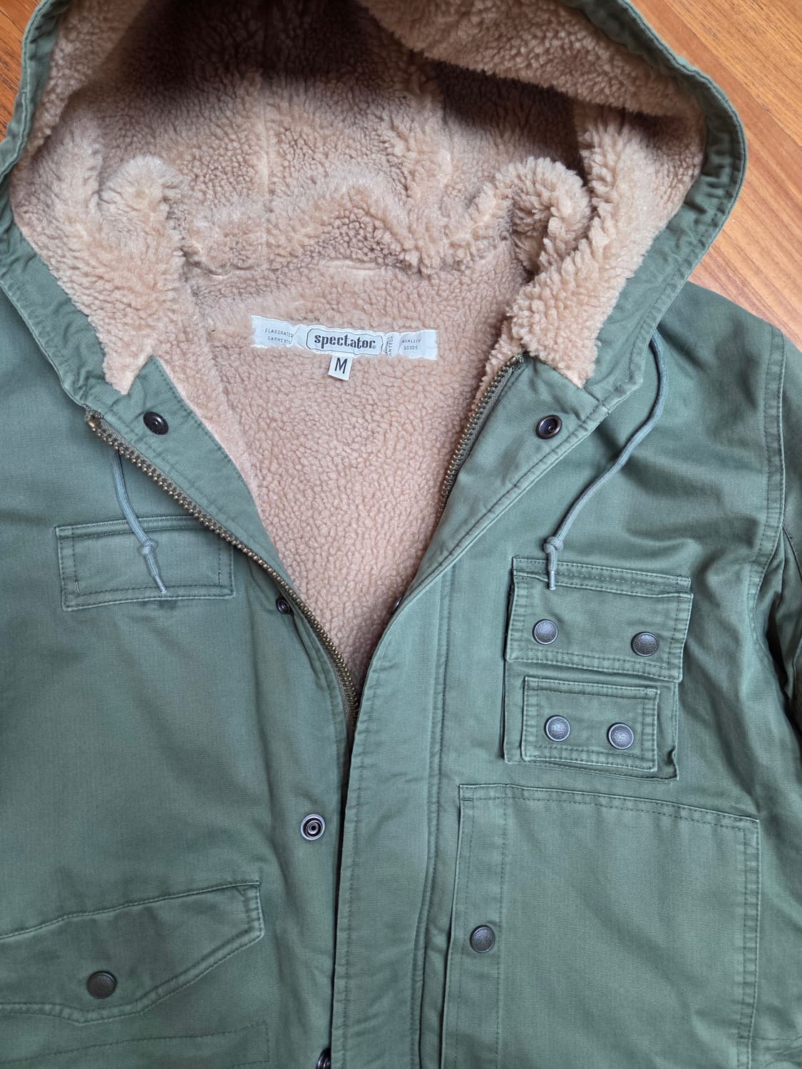 스펙테이터 피쉬테일 파카 M 상품이미지2