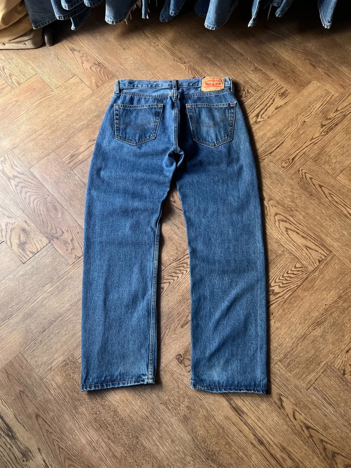 [34]리바이스 505 미디엄블루 데님 팬츠 상품이미지1