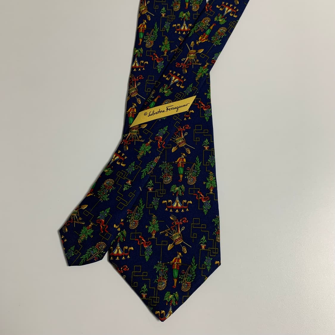 살바토레 페레가모(Ferragamo) 명품넥타이 이태리 100실크 상품이미지3