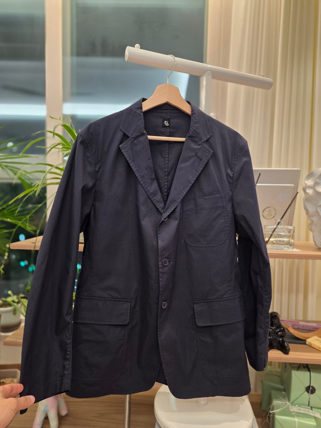 Kaptain sunshine x beams 플러스 3버튼 자켓 상품이미지1