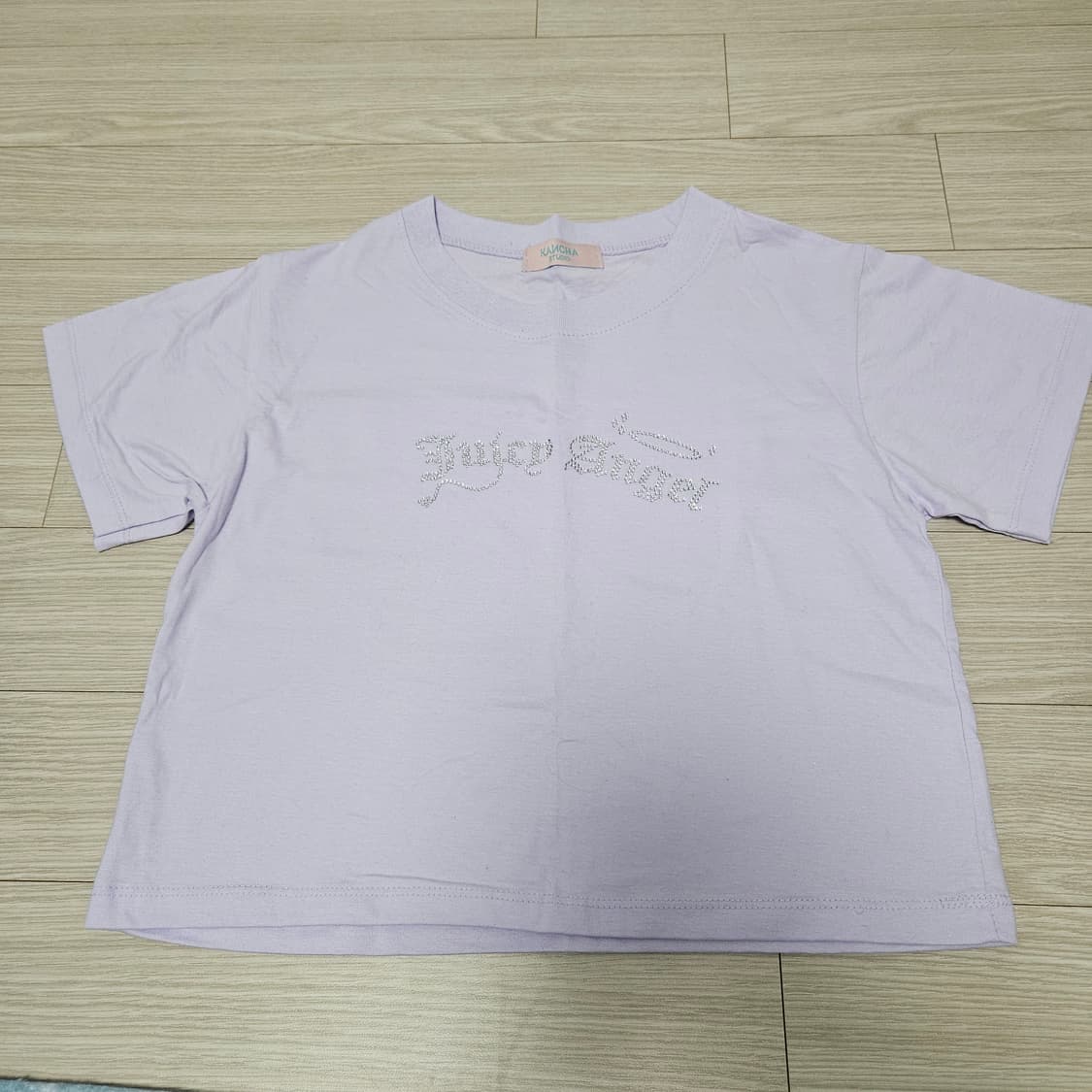 kancha studio 연보라 핫픽스 반팔티 상품이미지2