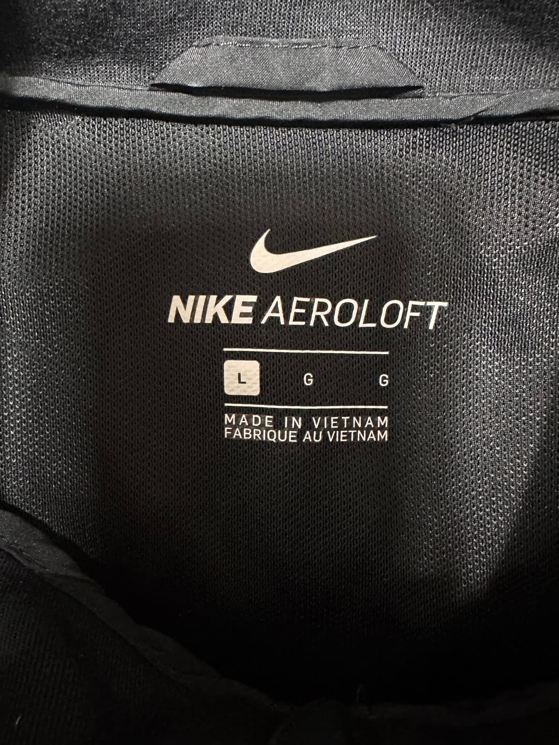 나이키 에어로로프트 블랙 경량 자켓 상품이미지6