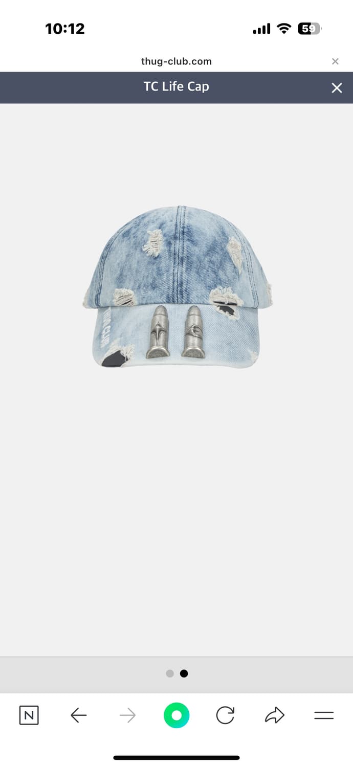 떠그클럽 모자 상품이미지1