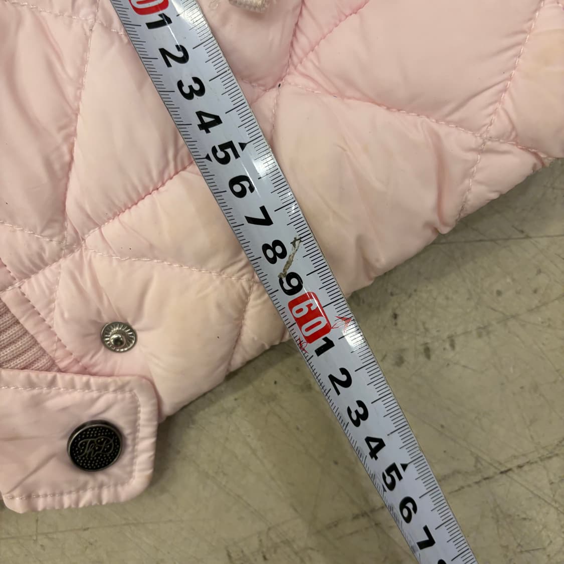 타미힐피거 핑크 퀼팅 패딩 상품이미지4