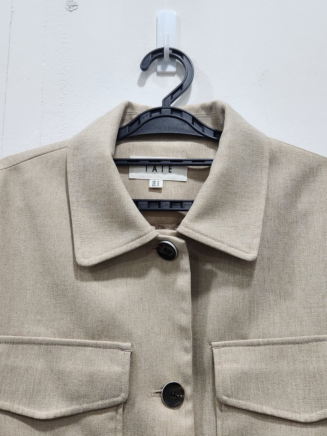 [F] 테이트 TATE 크롭 자켓 여성 Free 베이지 상품이미지3