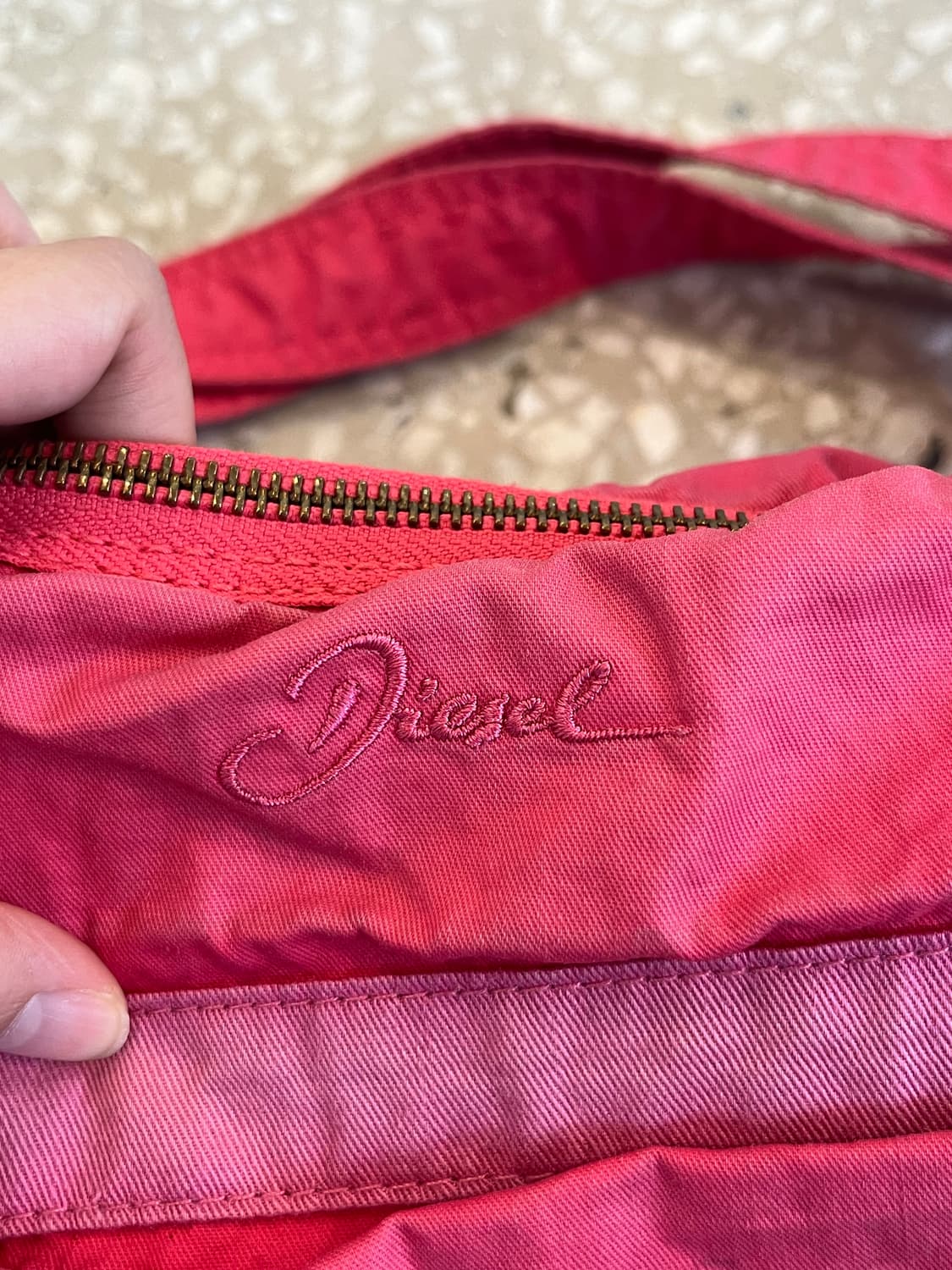 Diesel Nylon Body Bag (Hot Pink) 상품이미지6