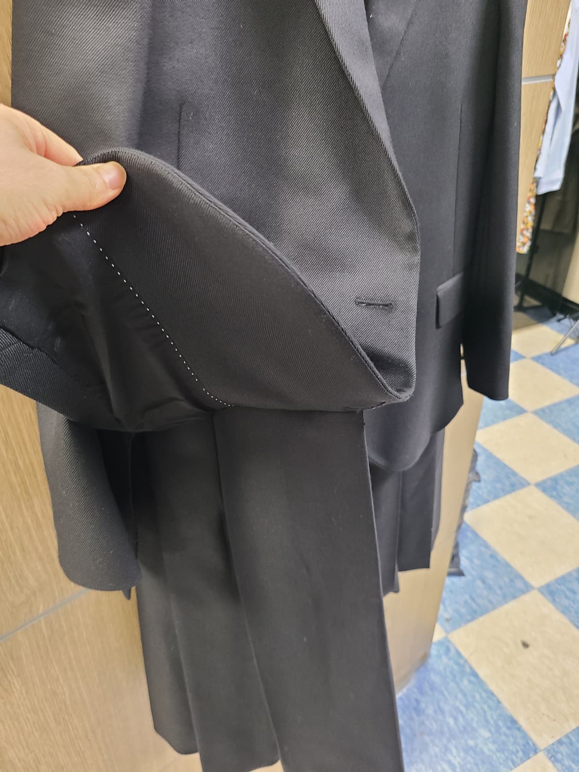 닐바렛 여성 코트형 자켓 상품이미지6