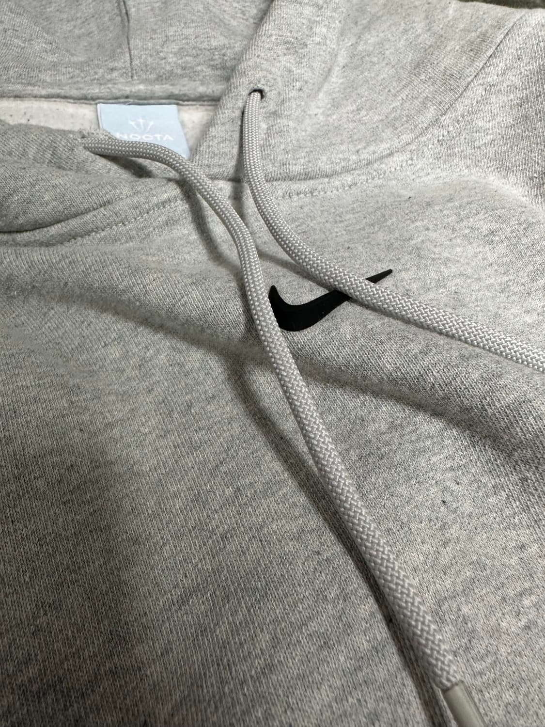 녹타나이키 회색 후드 상품이미지1