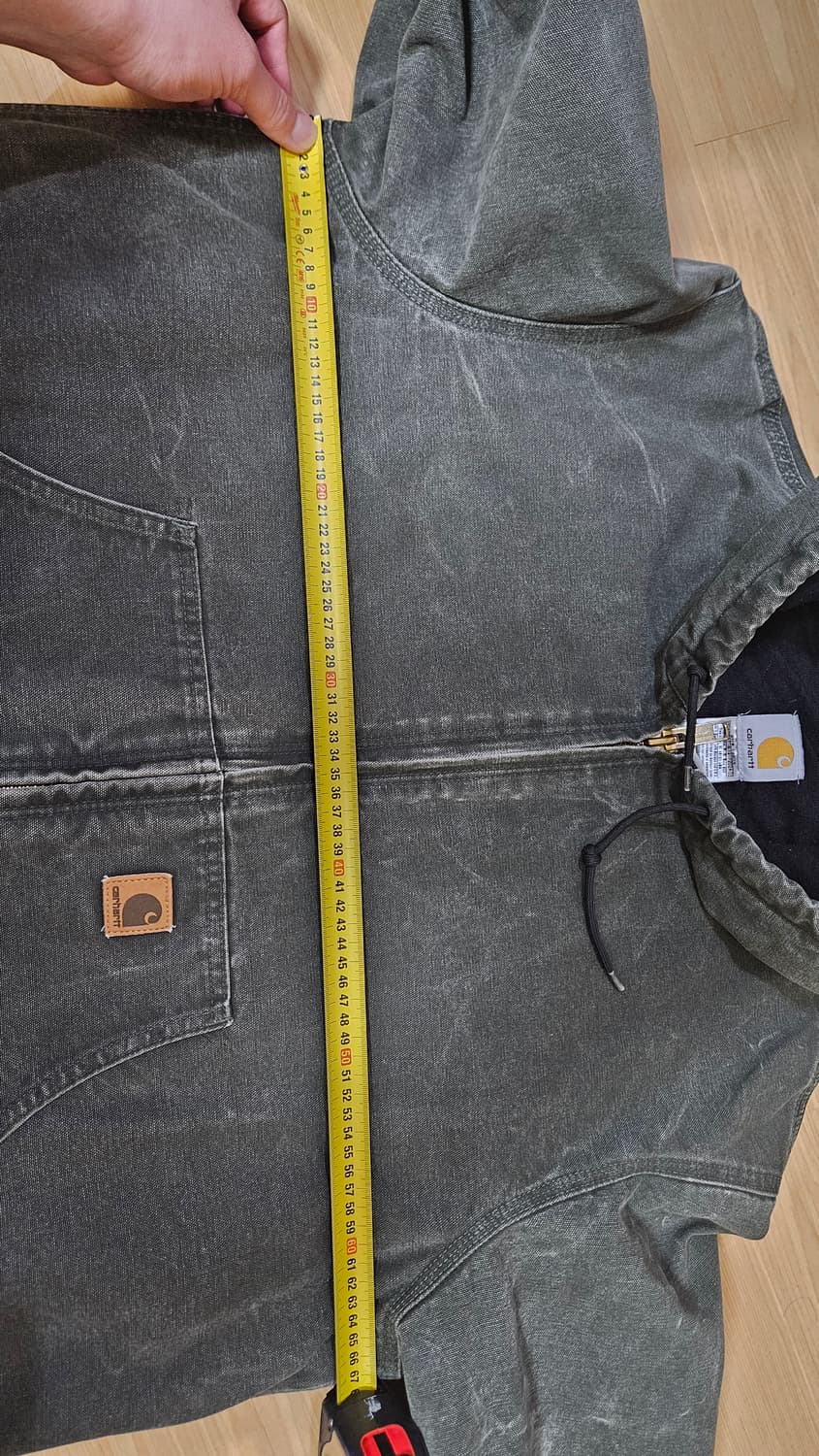 빈티지 칼하트 액티브자켓 j130 mos 모스그린 L 상품이미지7