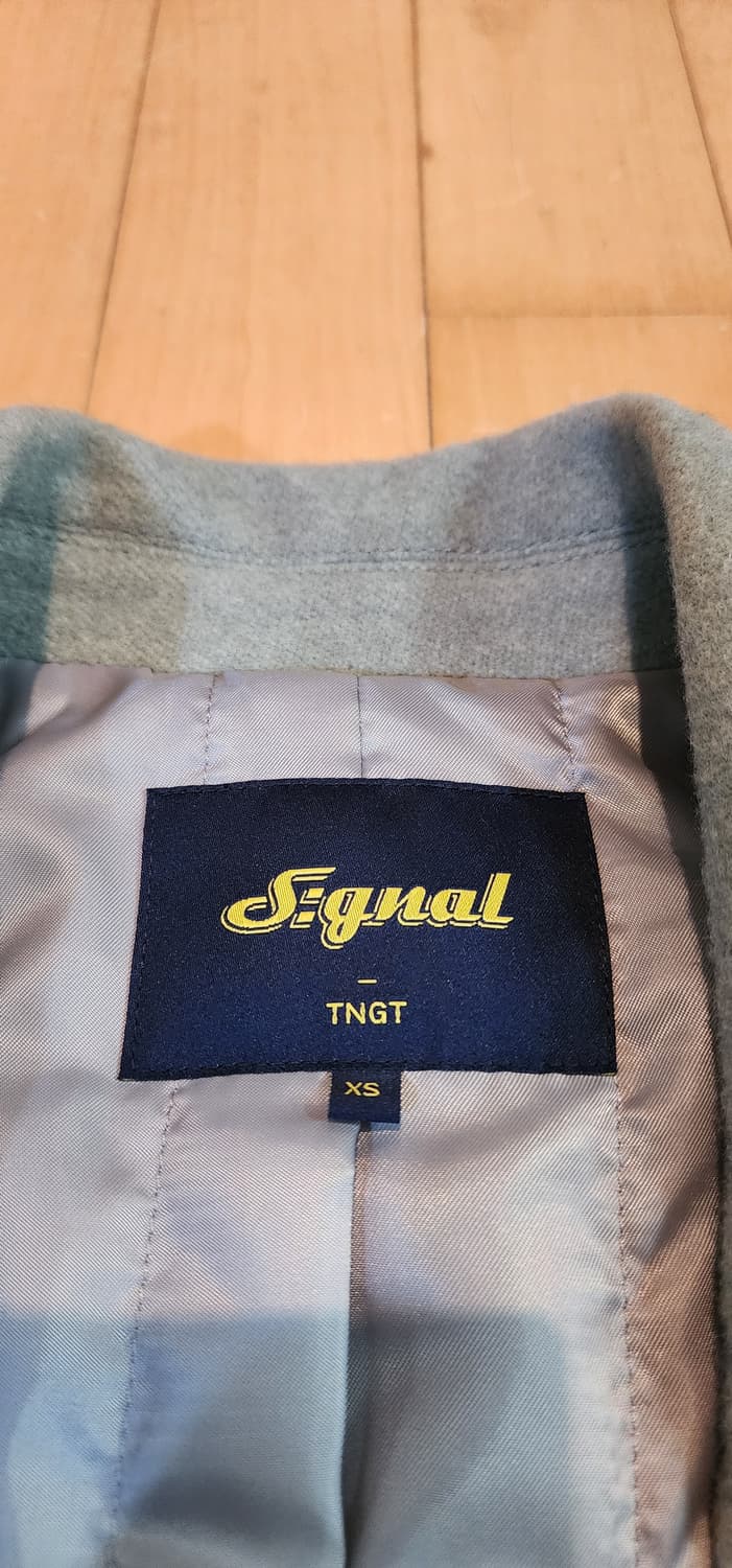 (새상품)TNGT 싱글 모직코트 오버핏 S~M 상품이미지6