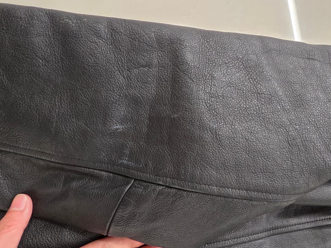 올드 갭 레더 카코트 M 상품이미지4