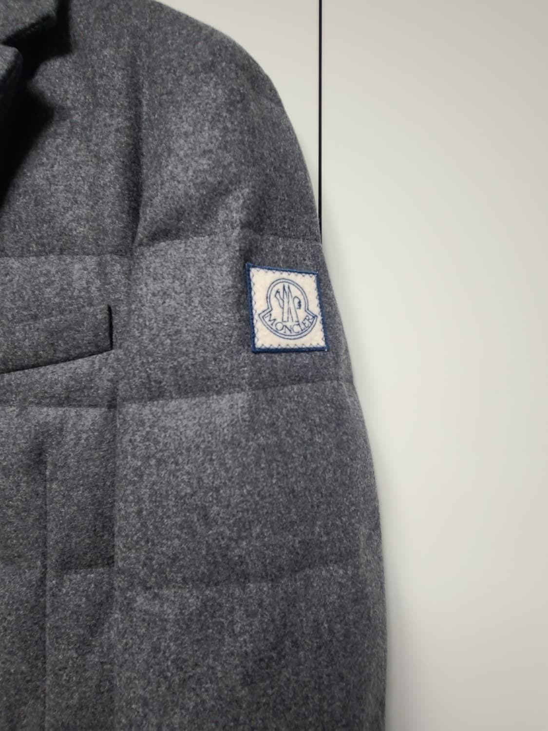 [3 SIZE] 몽클레어 감마 블루 패디드 블레이저 상품이미지4