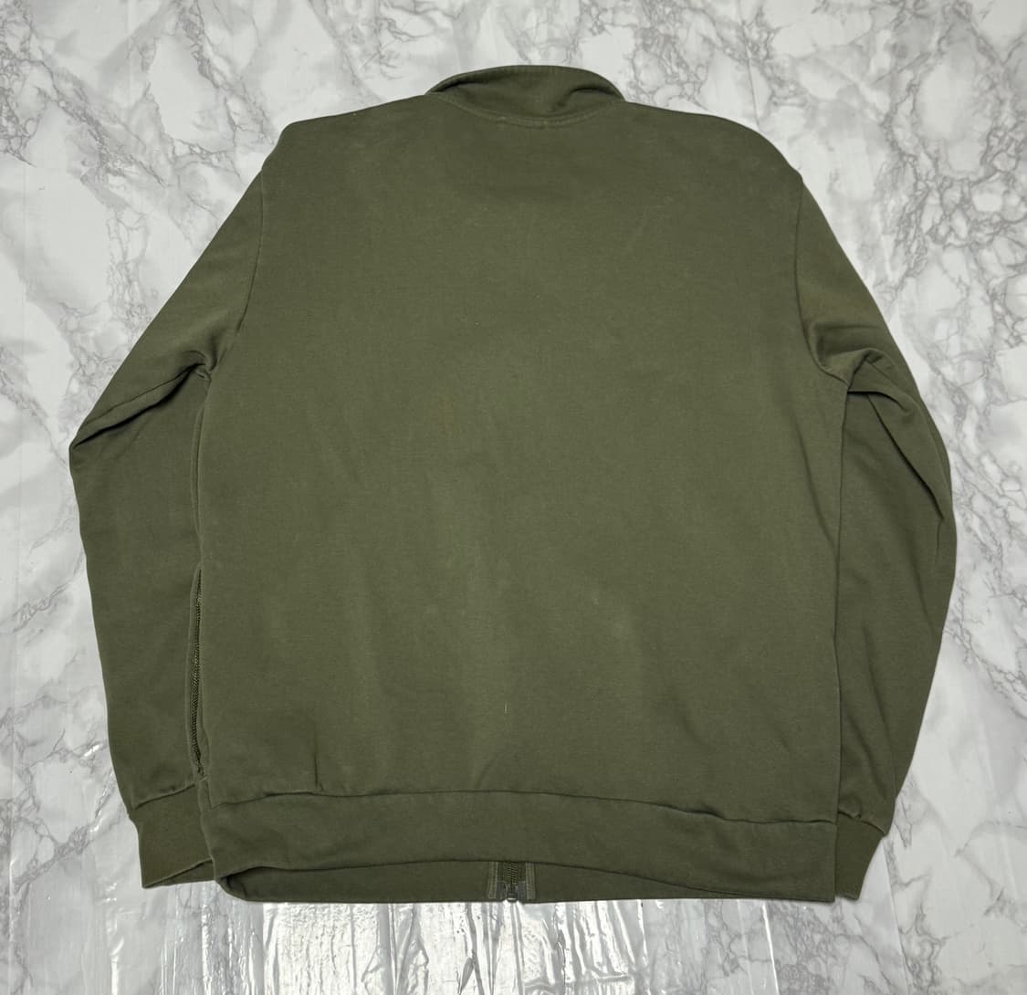 아디다스 삼선 코튼 카키 트레이닝 져지 자켓 상품이미지5