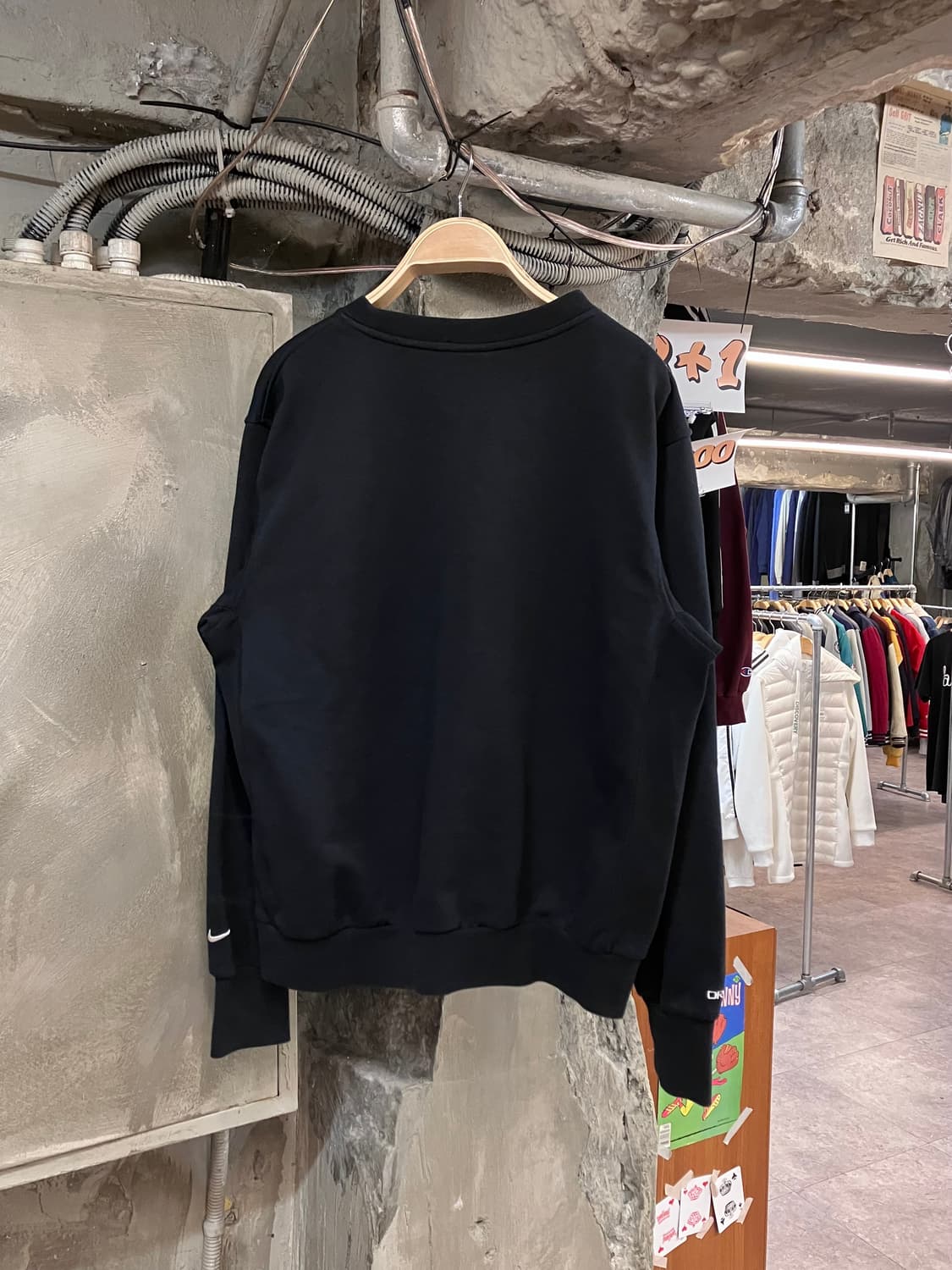 나이키 맨투맨 블랙 M  #csz3622 상품이미지2