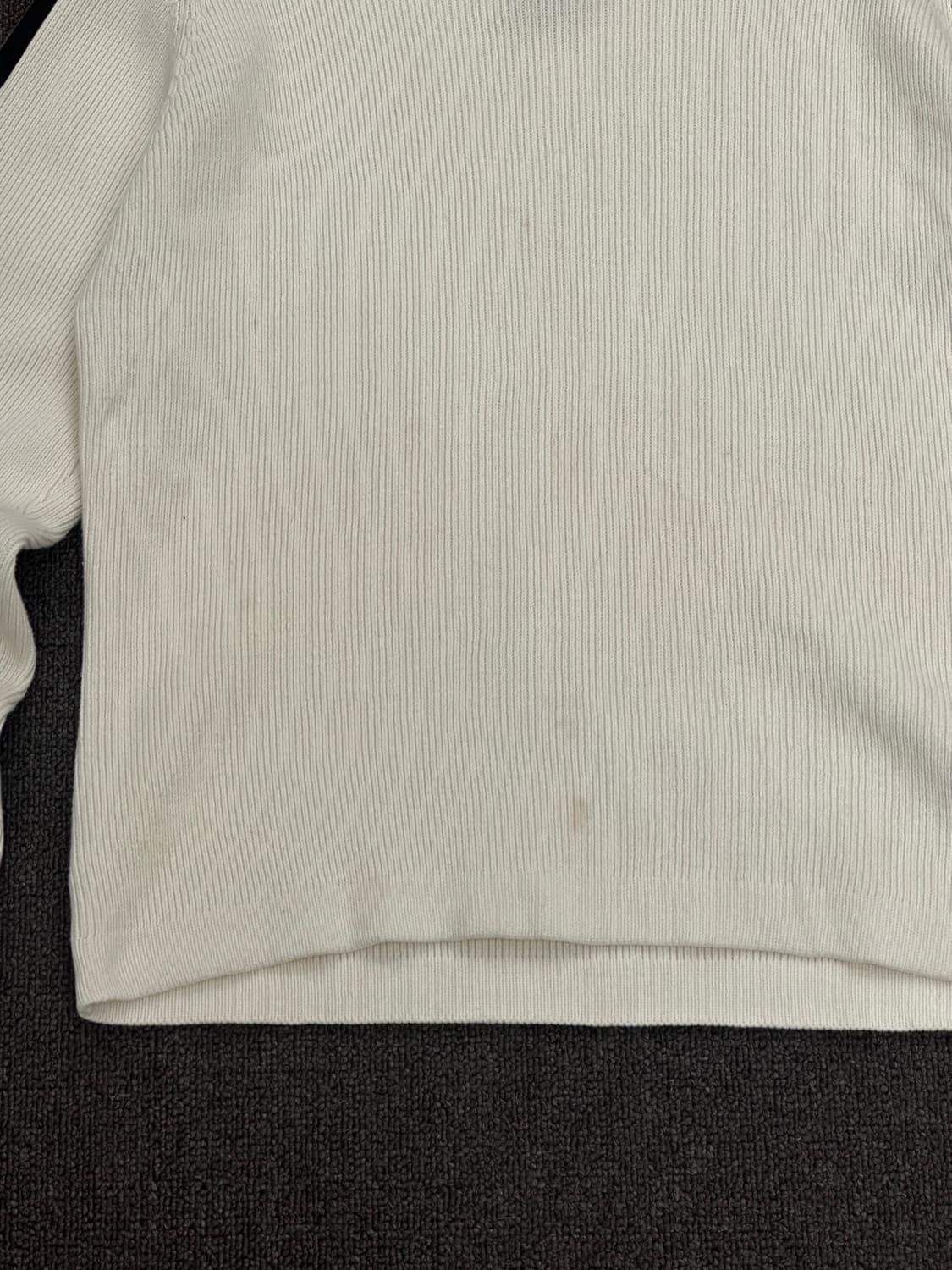 M)할리데이비슨 vintage 크림 립 니트 스웨터 상품이미지3